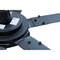 Iliving 120 in. H Volume Low Speed Outdoor BLDC Ceiling Fan with Brushless DC Motor, Reversible, IR Remote ILG8HVLS120 - alternate 4